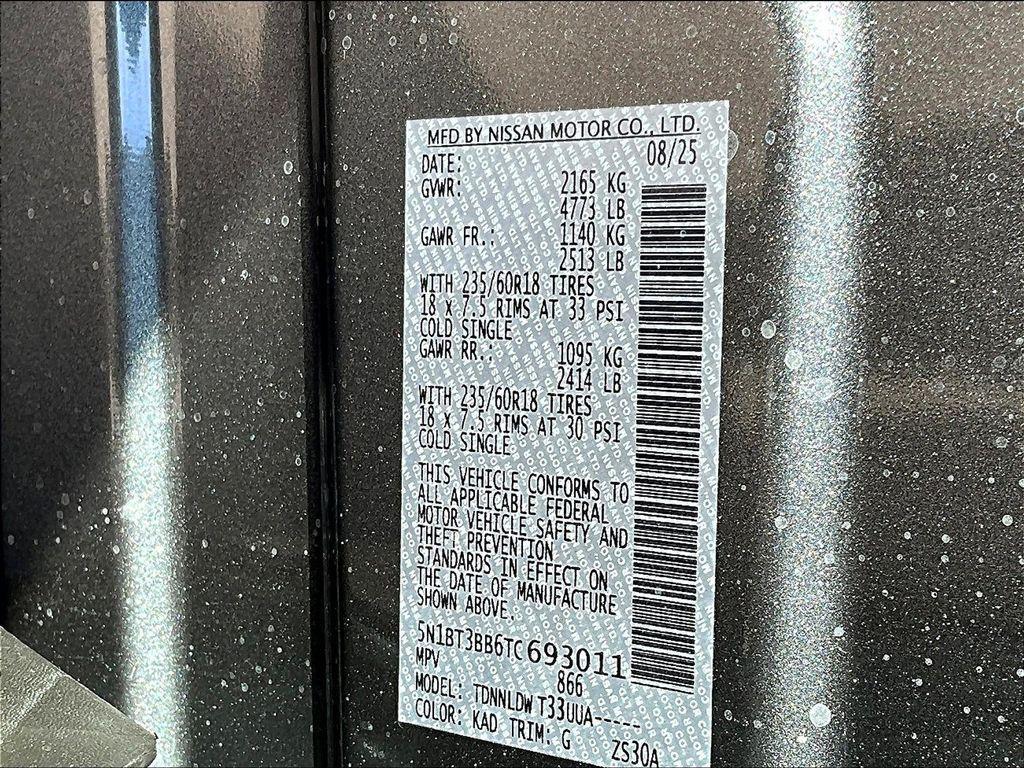 new 2026 Nissan Rogue car, priced at $30,761