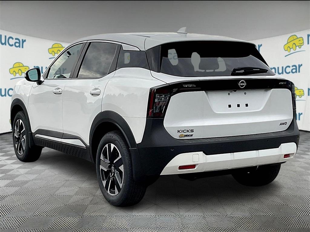 new 2025 Nissan Kicks car, priced at $25,617