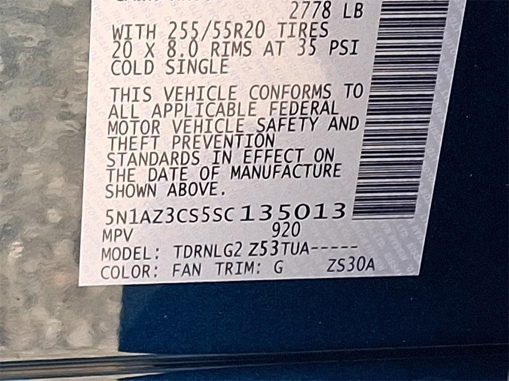 new 2025 Nissan Murano car, priced at $41,431