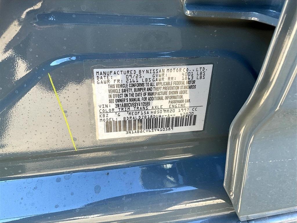 new 2025 Nissan Sentra car, priced at $22,835