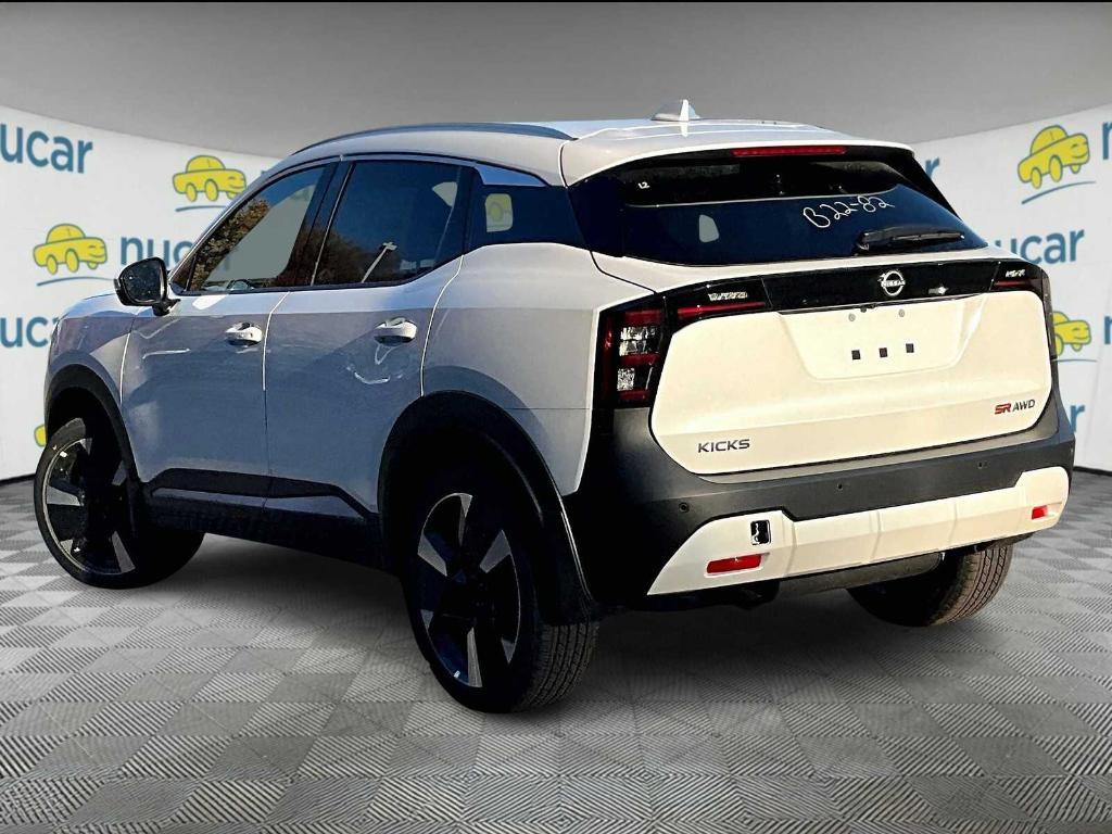 new 2025 Nissan Kicks car, priced at $27,455
