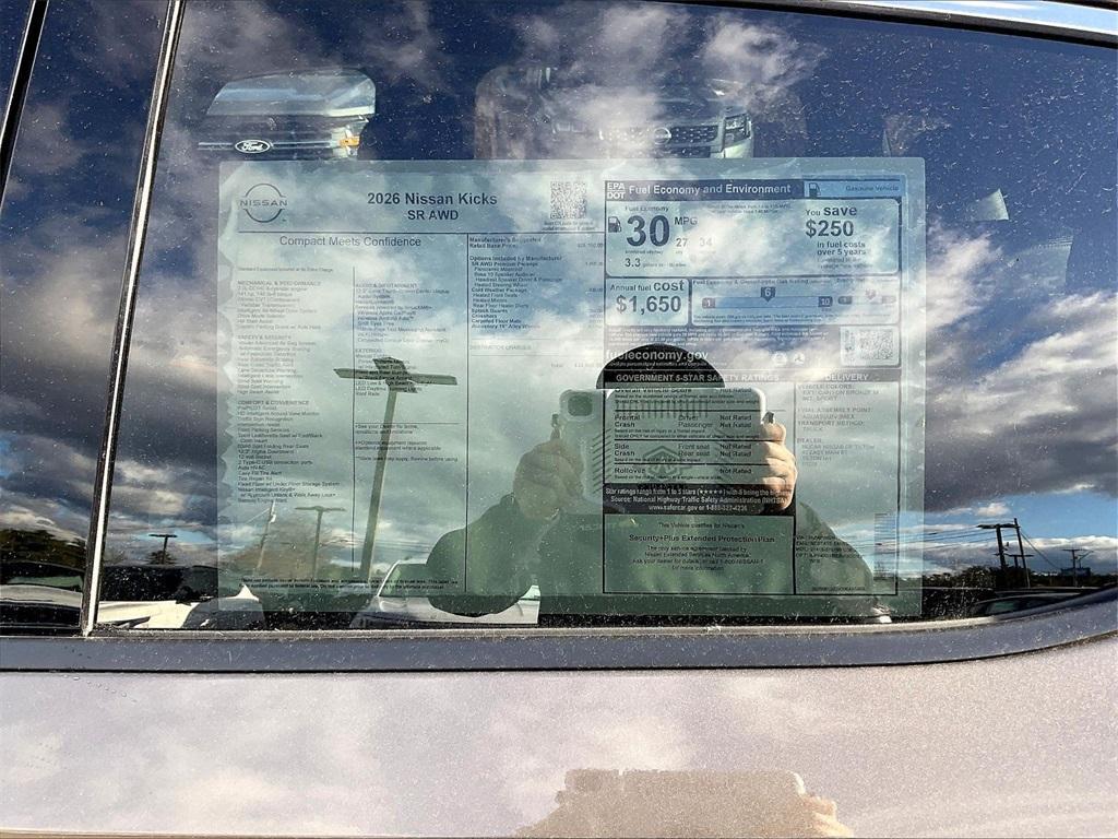 new 2026 Nissan Kicks car, priced at $30,881