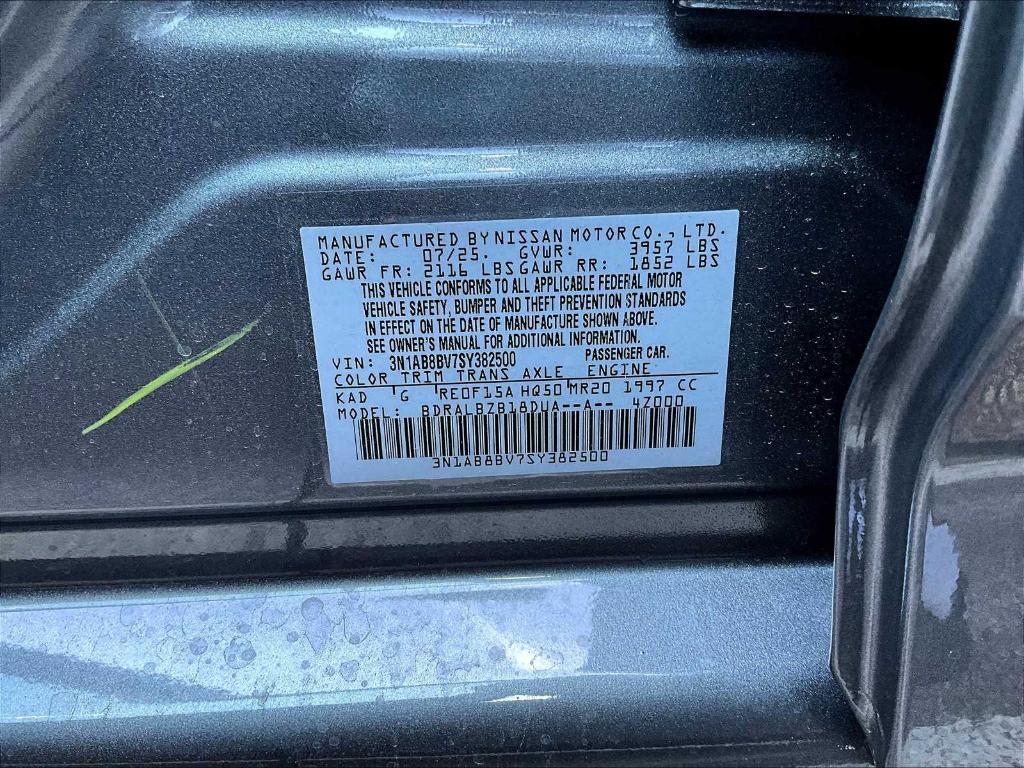 new 2025 Nissan Sentra car, priced at $22,559