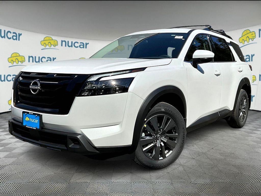 new 2025 Nissan Pathfinder car, priced at $36,998