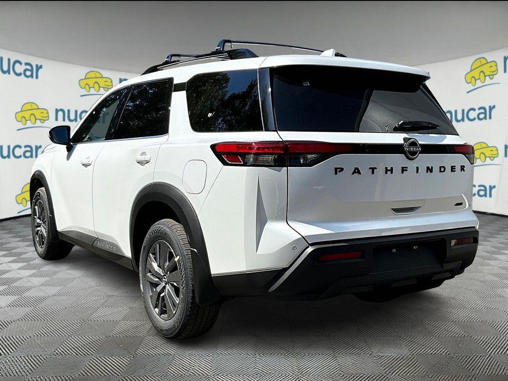 new 2025 Nissan Pathfinder car, priced at $36,998