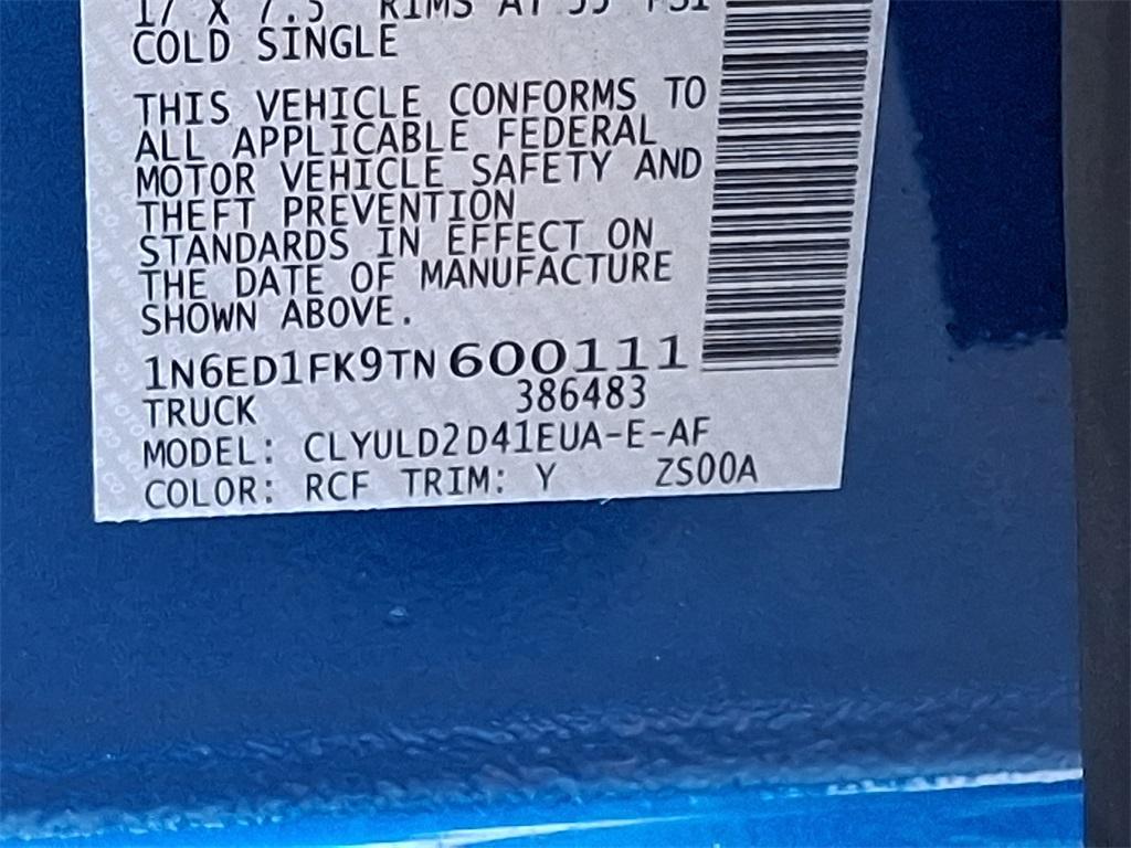 new 2026 Nissan Frontier car, priced at $47,402