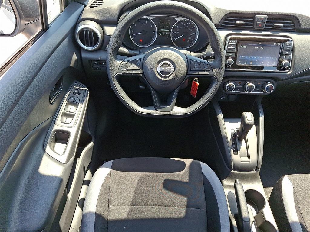 new 2025 Nissan Versa car, priced at $21,577
