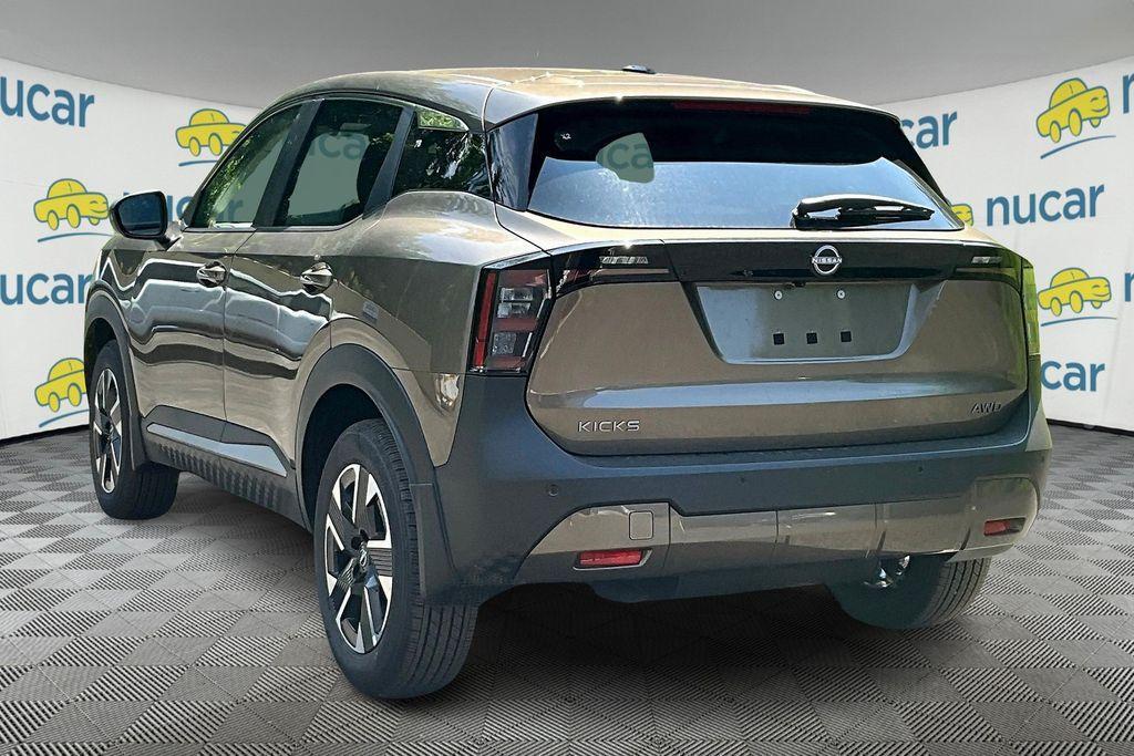 new 2025 Nissan Kicks car, priced at $26,636