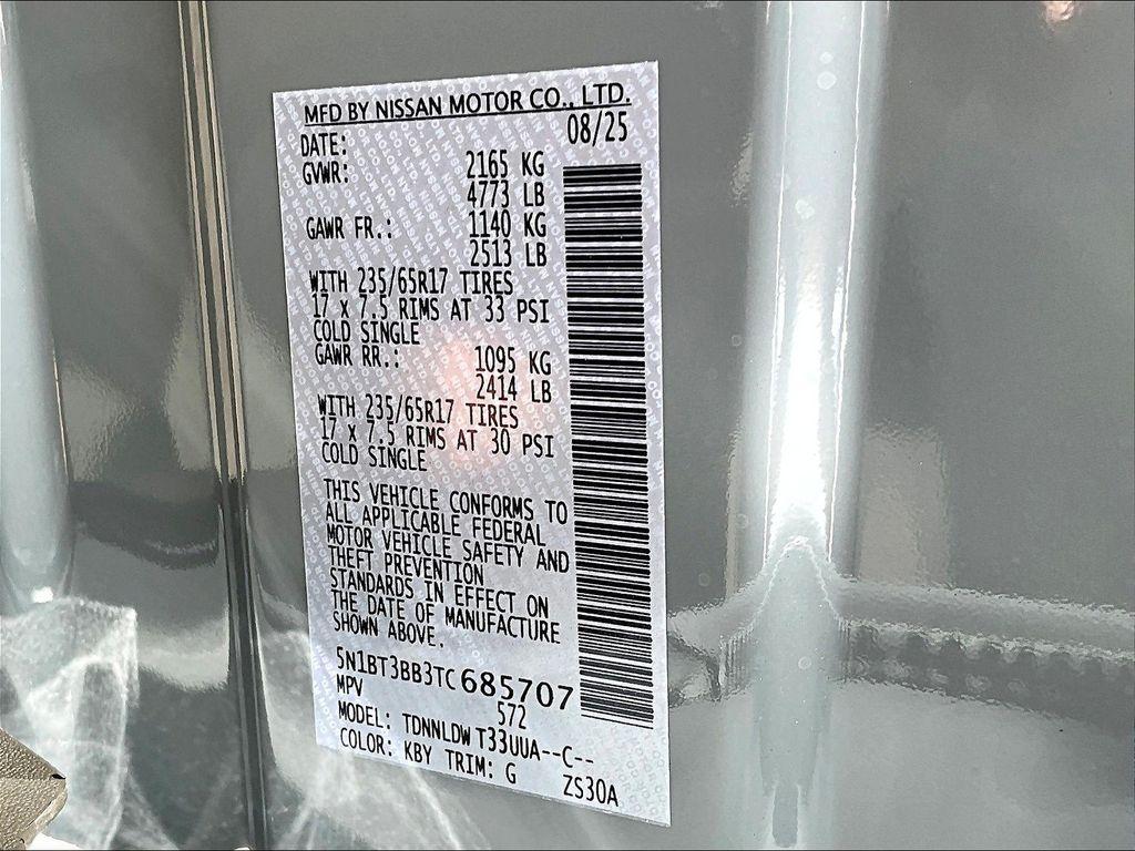 new 2026 Nissan Rogue car, priced at $34,142