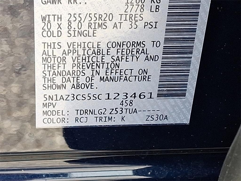 new 2025 Nissan Murano car, priced at $42,115