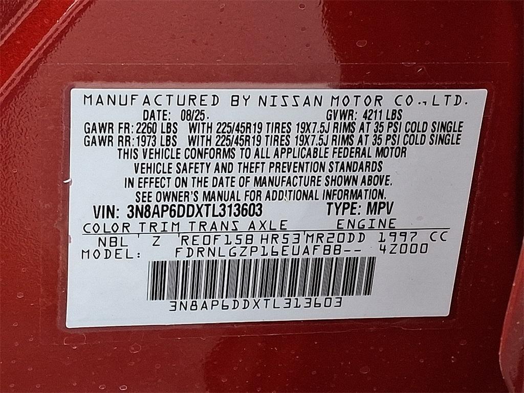 new 2026 Nissan Kicks car, priced at $31,335