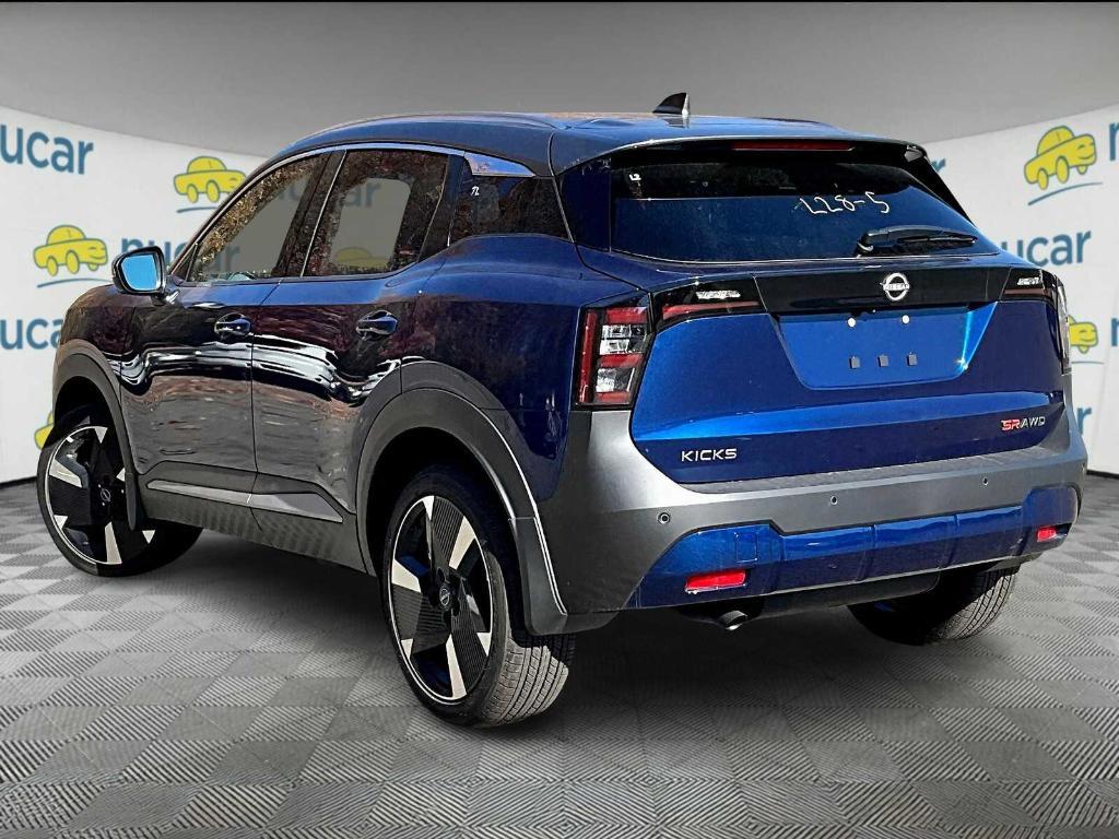 new 2025 Nissan Kicks car, priced at $30,190