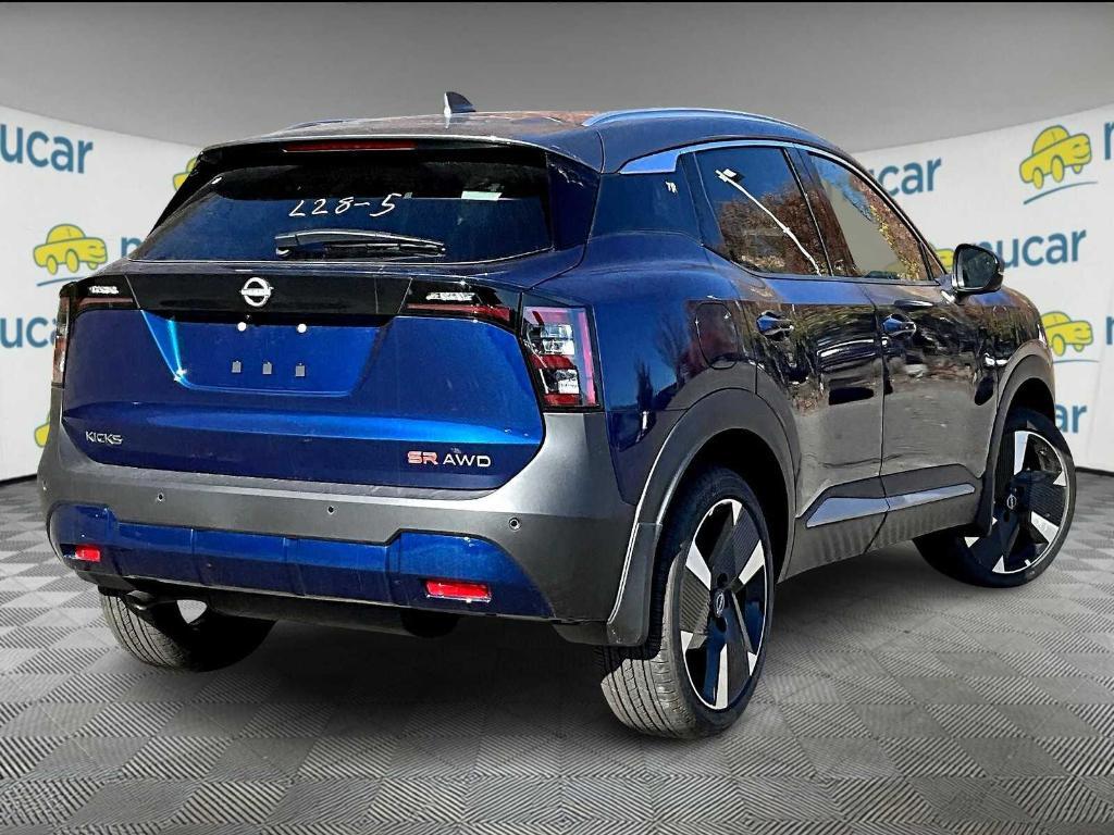 new 2025 Nissan Kicks car, priced at $30,190