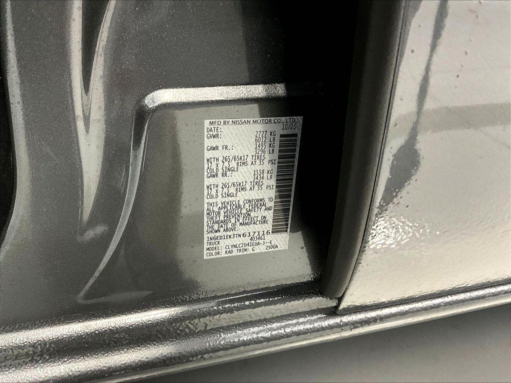 new 2026 Nissan Frontier car, priced at $40,648