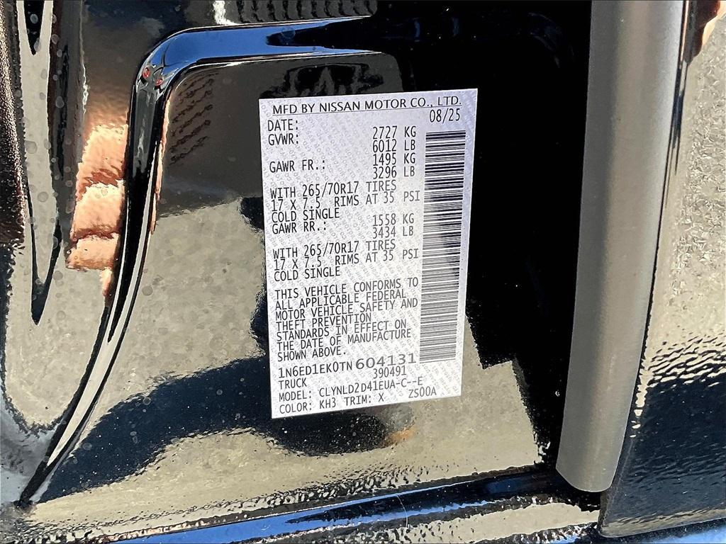 new 2026 Nissan Frontier car, priced at $43,043