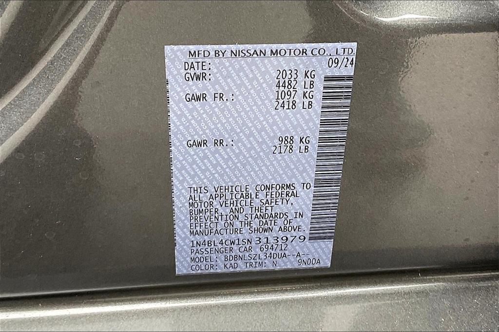 new 2025 Nissan Altima car, priced at $30,406