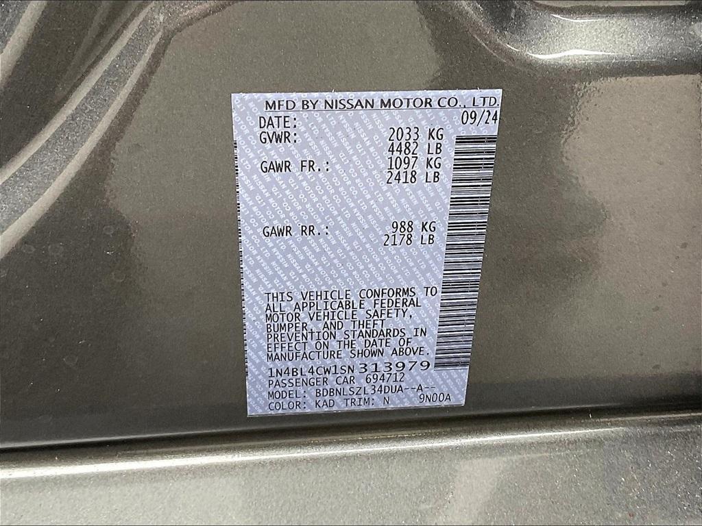 new 2025 Nissan Altima car, priced at $30,220