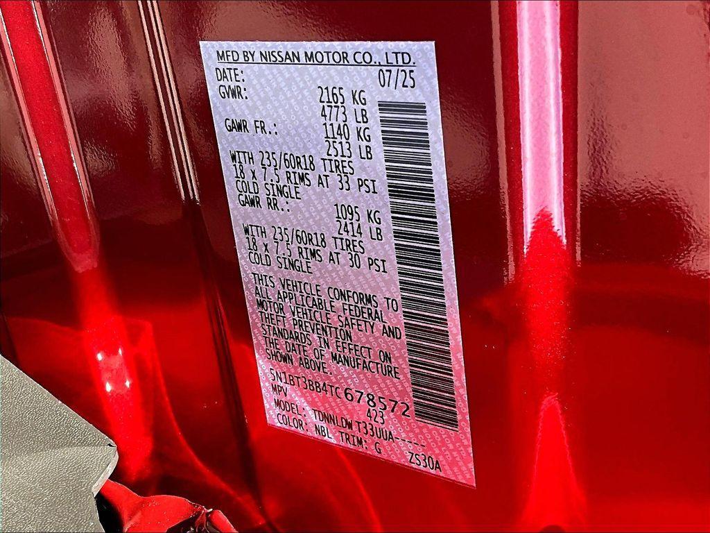 new 2026 Nissan Rogue car, priced at $31,064