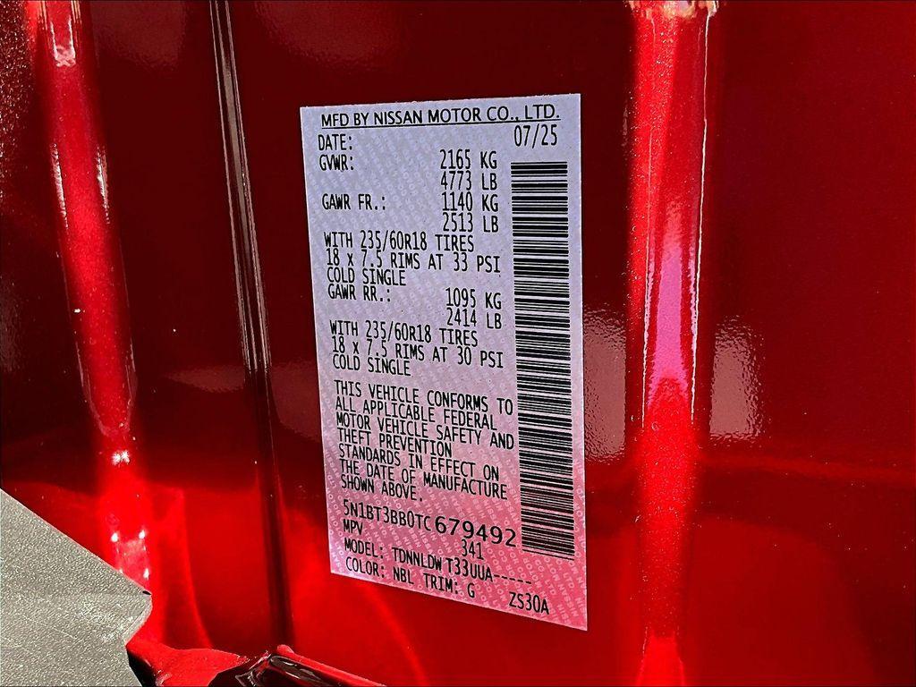 new 2026 Nissan Rogue car, priced at $31,064