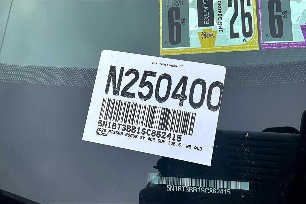 new 2025 Nissan Rogue car, priced at $35,385
