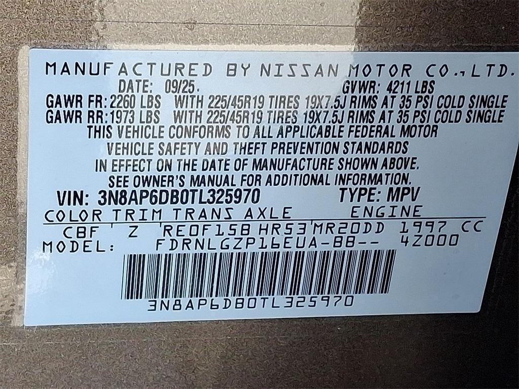 new 2026 Nissan Kicks car, priced at $29,489