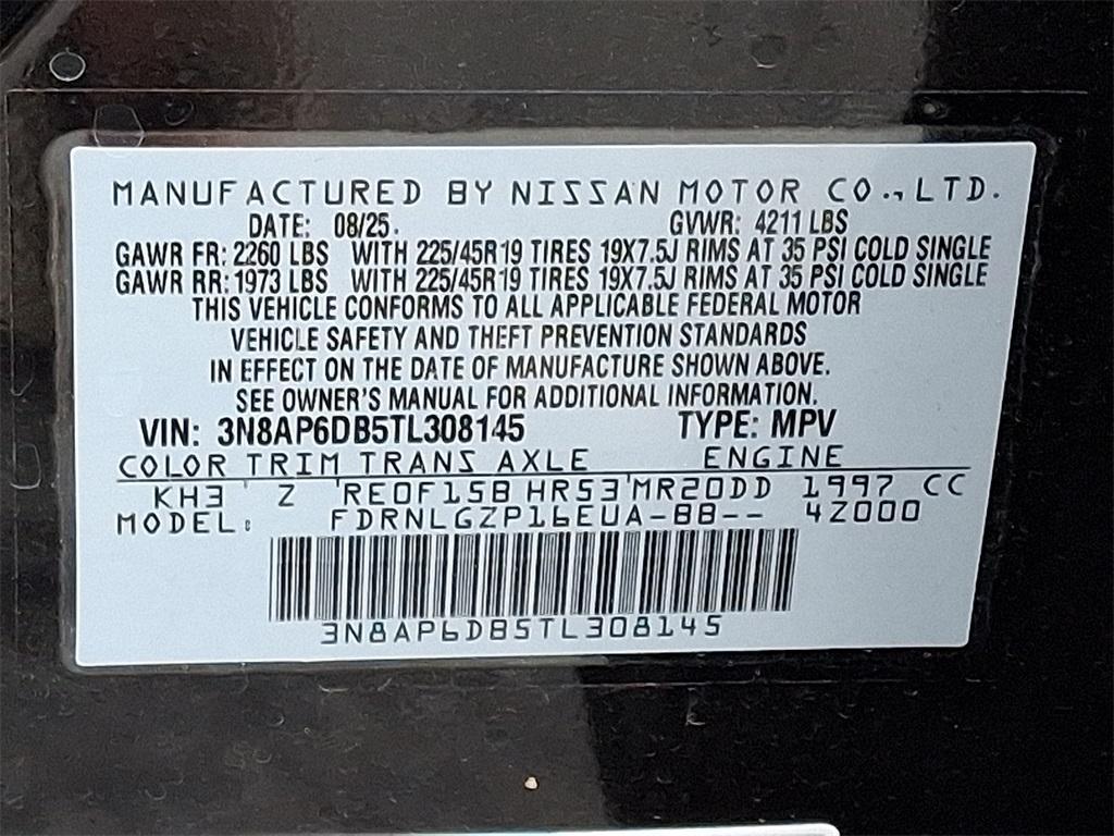 new 2026 Nissan Kicks car, priced at $29,489