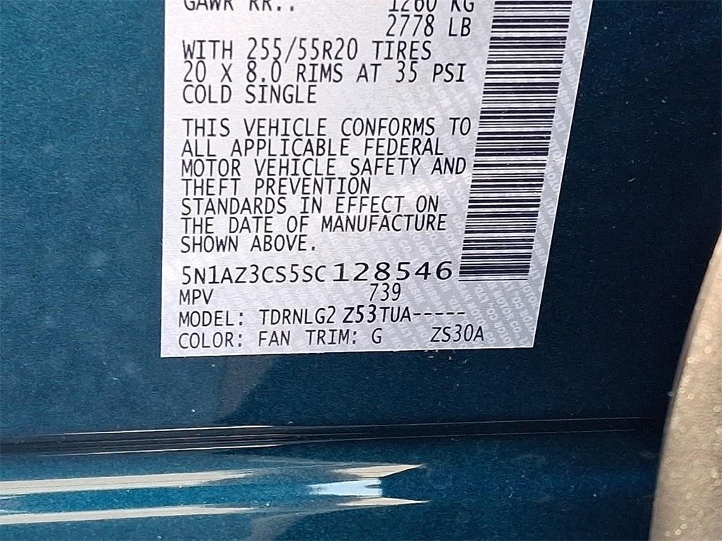 new 2025 Nissan Murano car, priced at $41,924