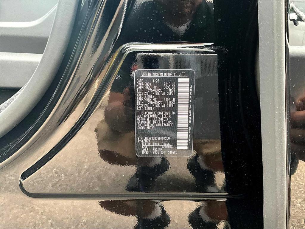 new 2025 Nissan Armada car, priced at $67,844