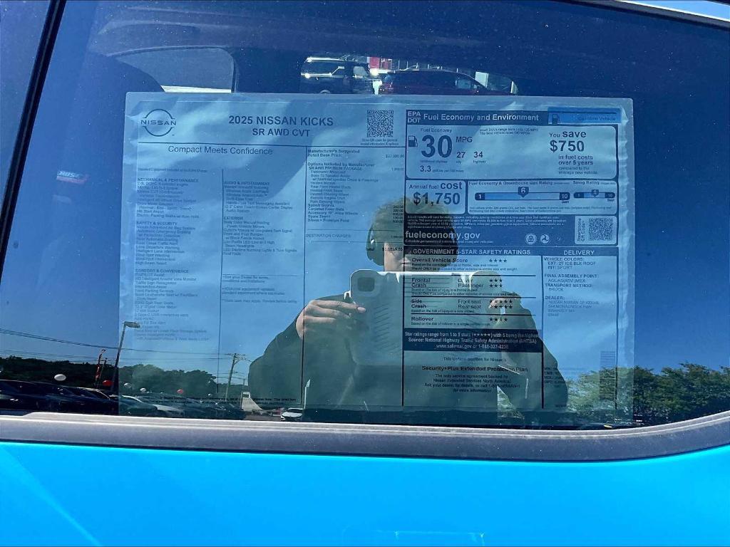 new 2025 Nissan Kicks car, priced at $33,065