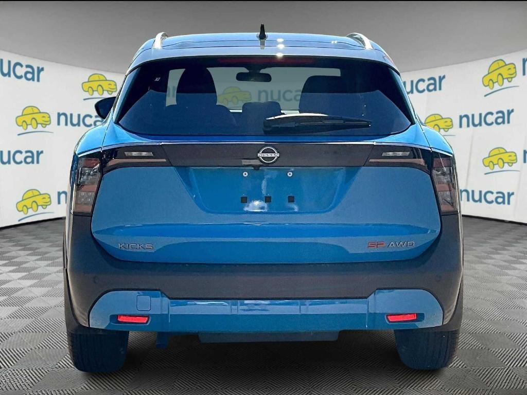 new 2025 Nissan Kicks car, priced at $33,065