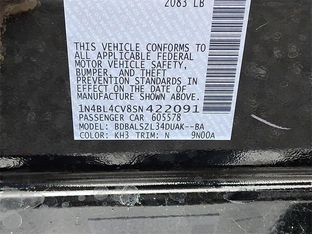 new 2025 Nissan Altima car, priced at $31,843