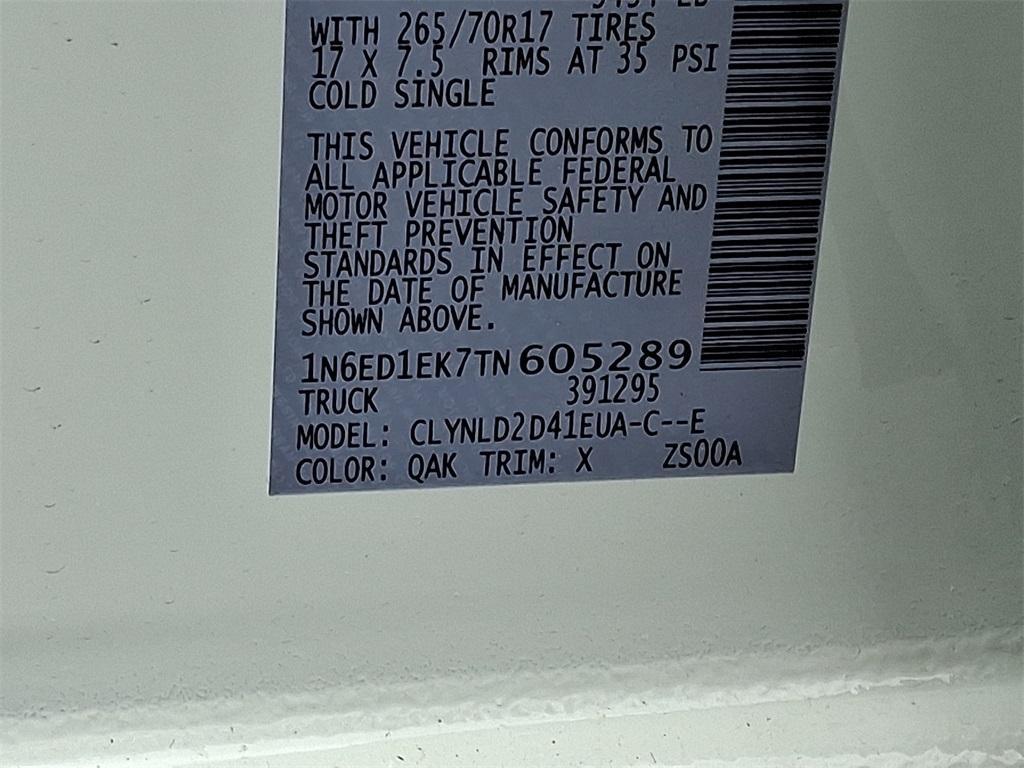 new 2026 Nissan Frontier car, priced at $43,522