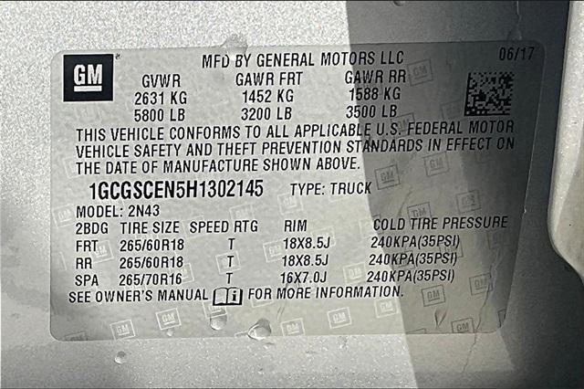 used 2017 Chevrolet Colorado car, priced at $19,999