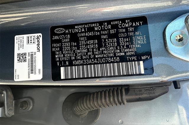 used 2018 Hyundai Kona car, priced at $16,497