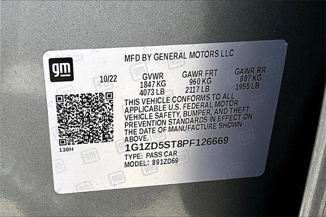 used 2023 Chevrolet Malibu car, priced at $16,865
