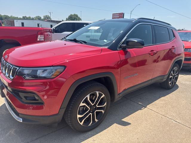 used 2023 Jeep Compass car, priced at $23,182