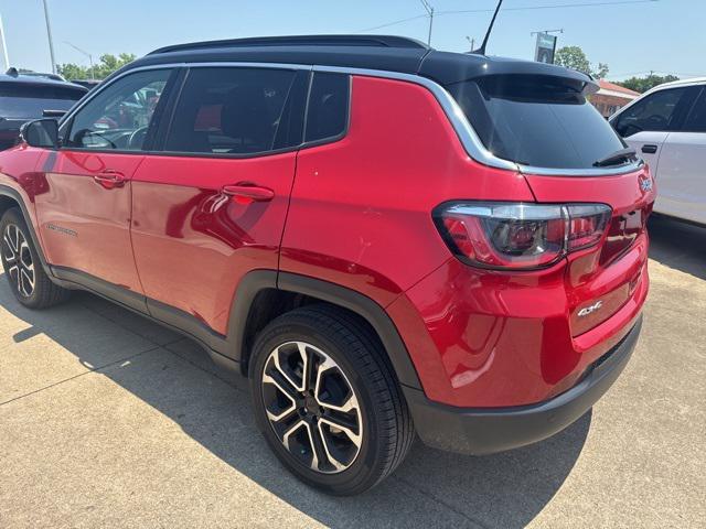 used 2023 Jeep Compass car, priced at $23,182