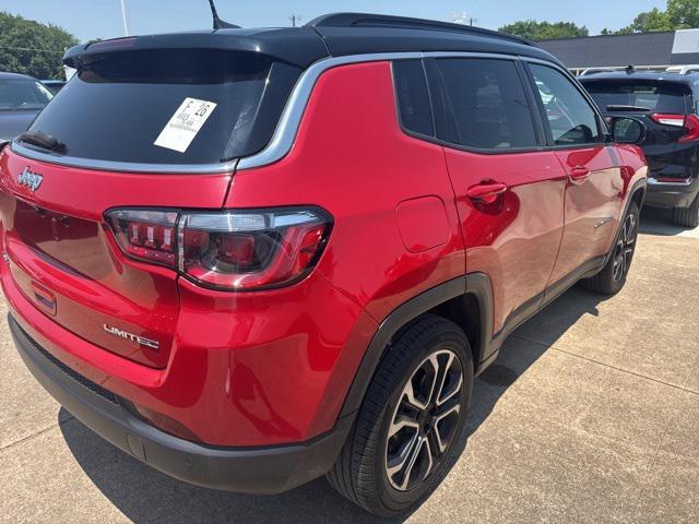 used 2023 Jeep Compass car, priced at $23,182