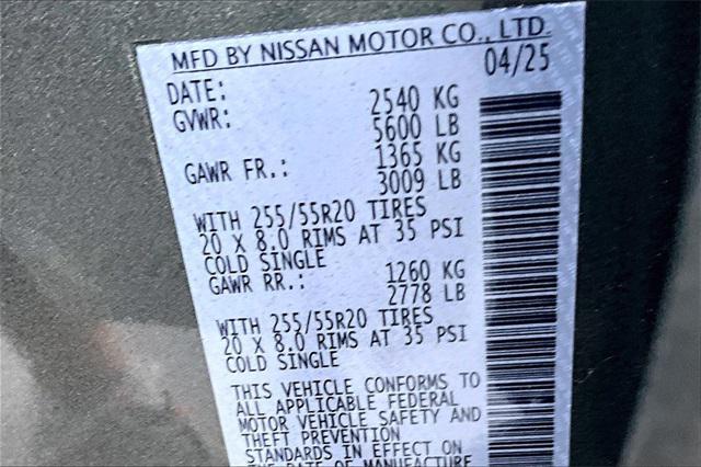 new 2025 Nissan Murano car, priced at $41,846