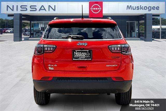 used 2020 Jeep Compass car, priced at $17,986