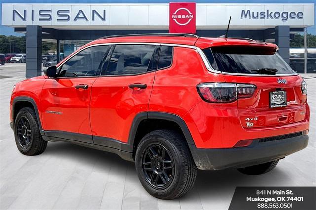 used 2020 Jeep Compass car, priced at $17,986