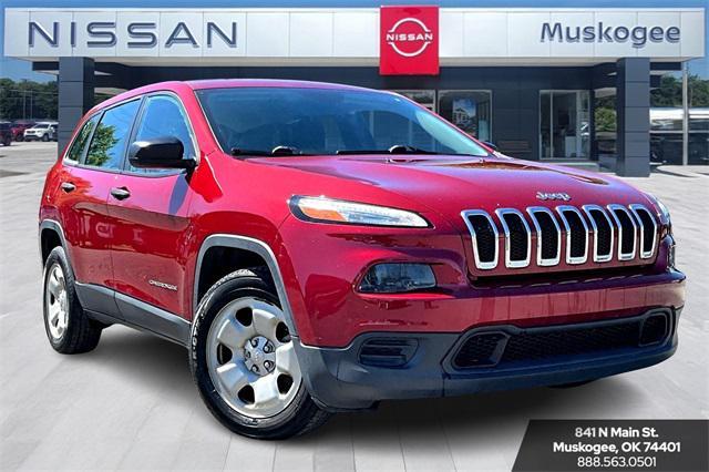 used 2017 Jeep Cherokee car, priced at $11,900