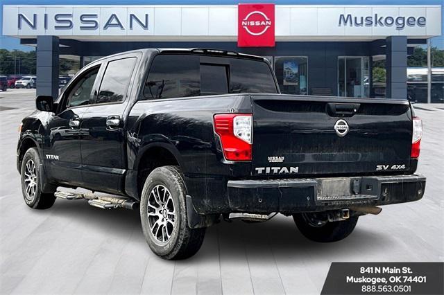 used 2021 Nissan Titan car, priced at $31,012