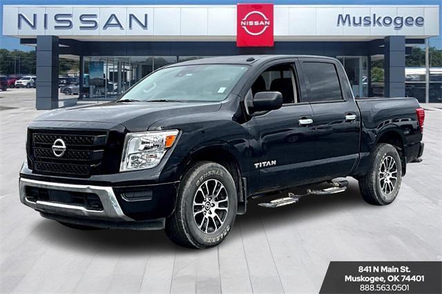 used 2021 Nissan Titan car, priced at $31,012