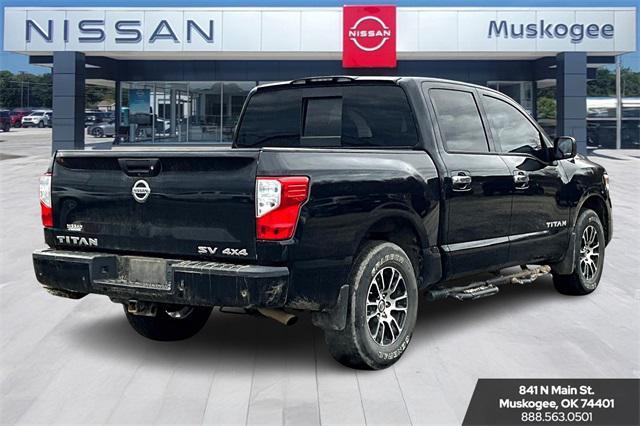 used 2021 Nissan Titan car, priced at $31,012