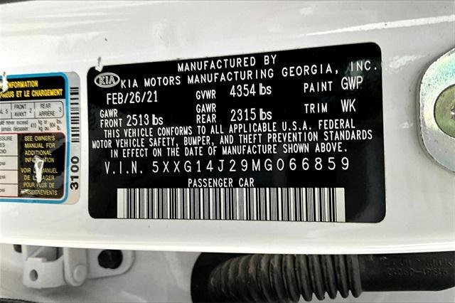 used 2021 Kia K5 car, priced at $16,382