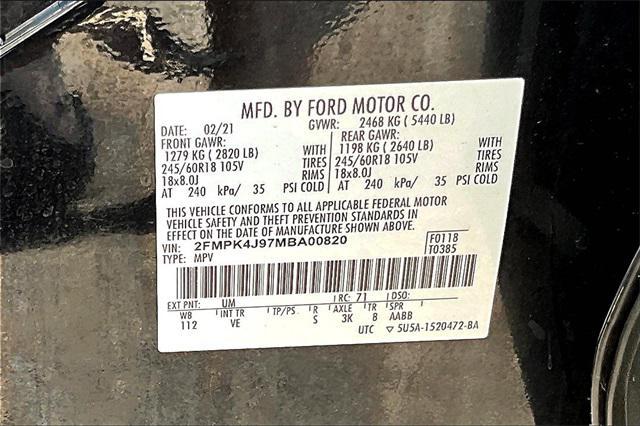 used 2021 Ford Edge car, priced at $18,603