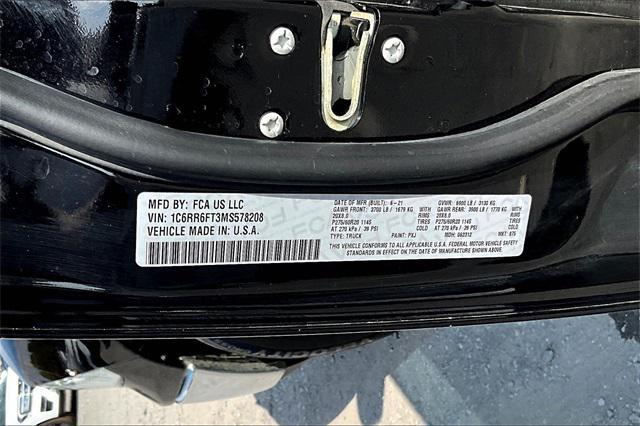 used 2021 Ram 1500 car, priced at $22,444