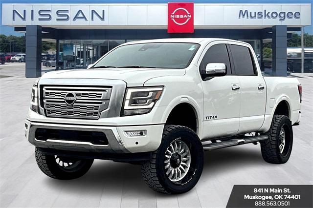 used 2024 Nissan Titan car, priced at $53,675