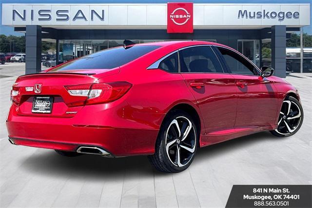 used 2021 Honda Accord car, priced at $23,857